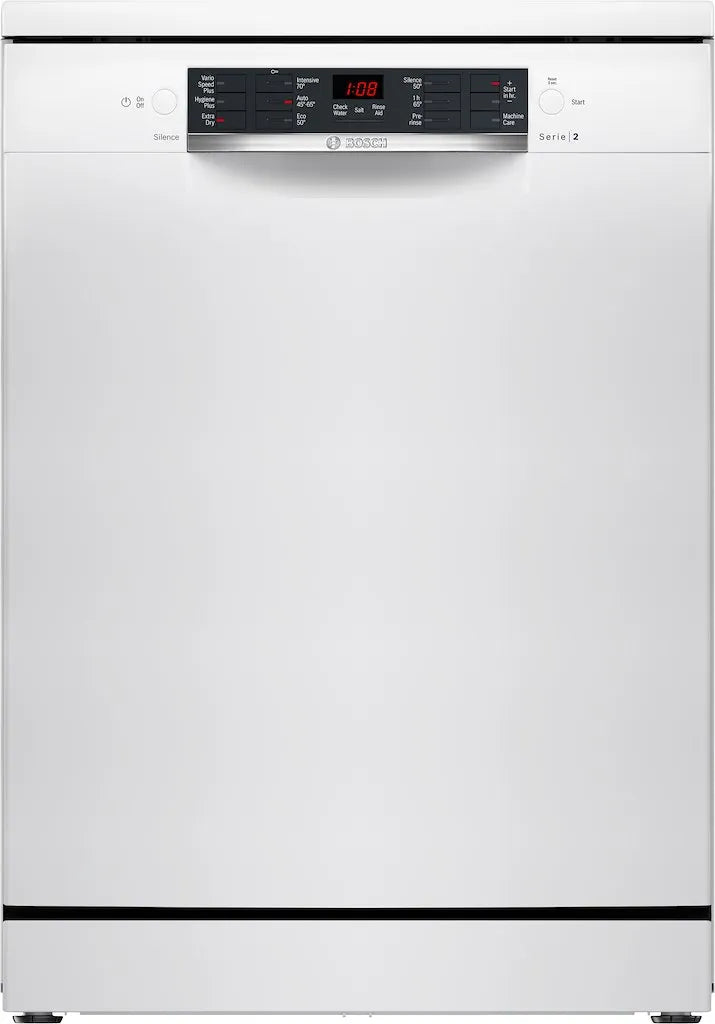 Bosch SMS26AW08G Serie 2 Vrijstaande Vaatwasser 60 cm - Wit