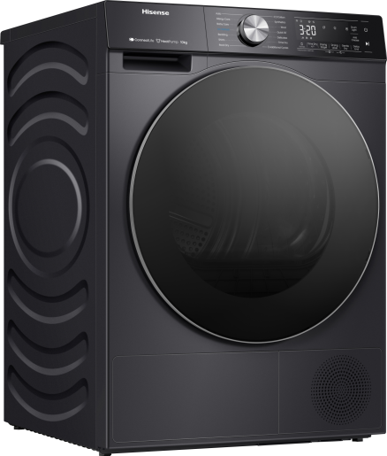 Hisense DH5S102BB Warmtepompdroger 10 kg - Zwart