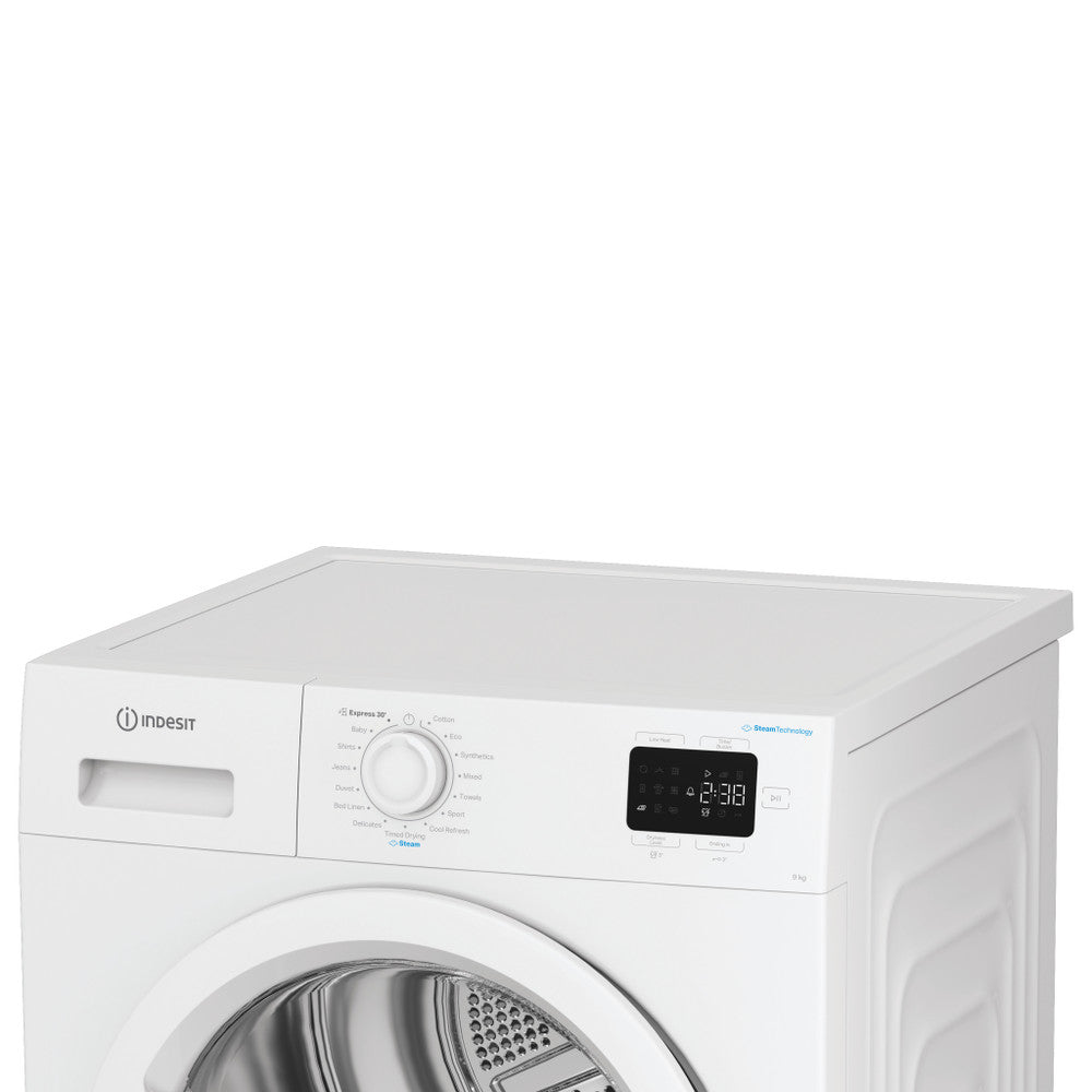 Indesit IDHE90WIRE Warmtepompdroger 9 kg - Wit