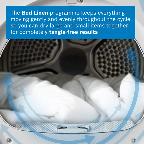 Bosch WQG245R1GB Serie 6 Warmtepompdroger 9 kg - Gietijzergrijs