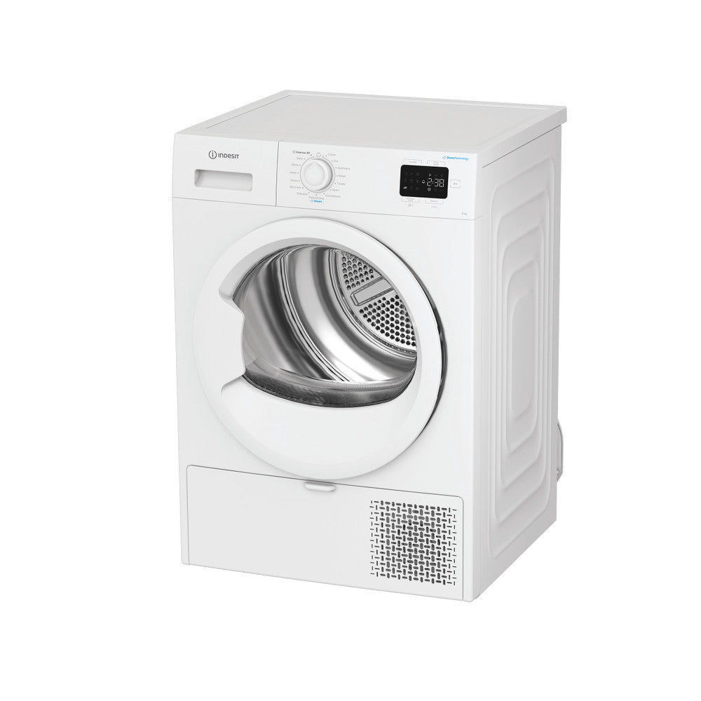 Indesit IDHE90WIRE Warmtepompdroger 9 kg - Wit