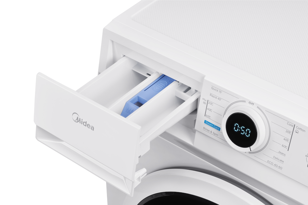 Midea MF10EW90BA Wasmachine 9 kg 1400 toeren - Wit