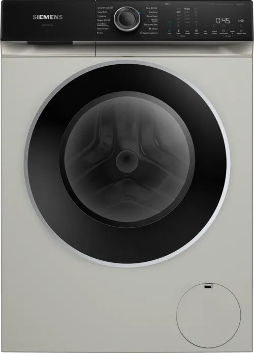 Siemens WG46H2AXGB iQ500 Slimme Wasmachine 9 kg 1600 toeren - Silver Inox