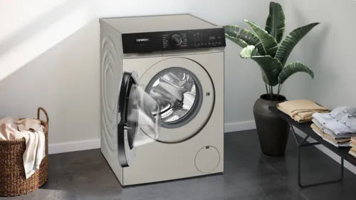 Siemens WG46H2AXGB iQ500 Slimme Wasmachine 9 kg 1600 toeren - Silver Inox