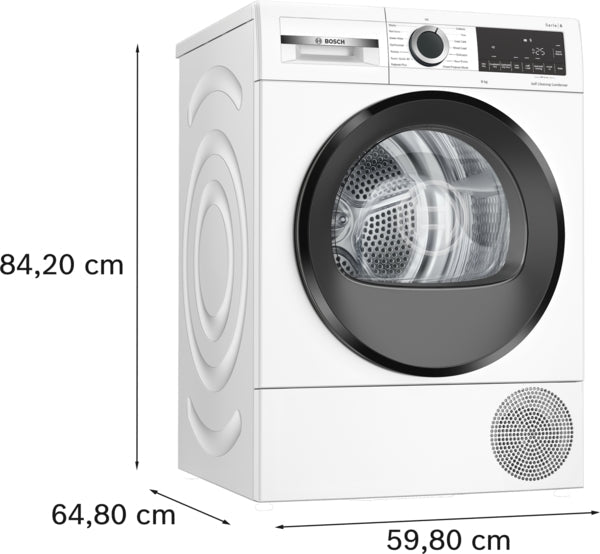 Bosch WQG24500GB Serie 6 Warmtepompdroger 9 kg - Wit