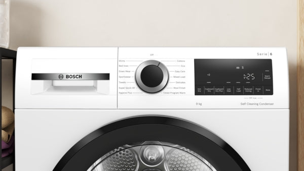 Bosch WQG24500GB Serie 6 Warmtepompdroger 9 kg - Wit
