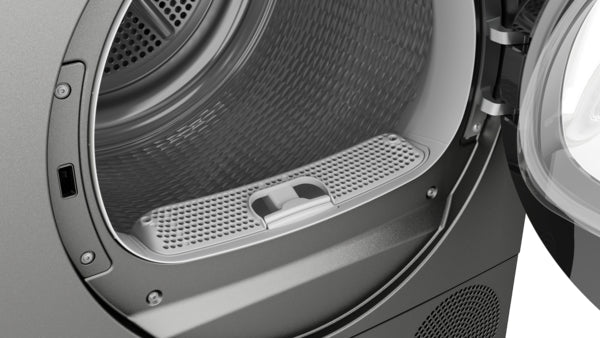 Bosch WQG245R1GB Serie 6 Warmtepompdroger 9 kg - Gietijzergrijs