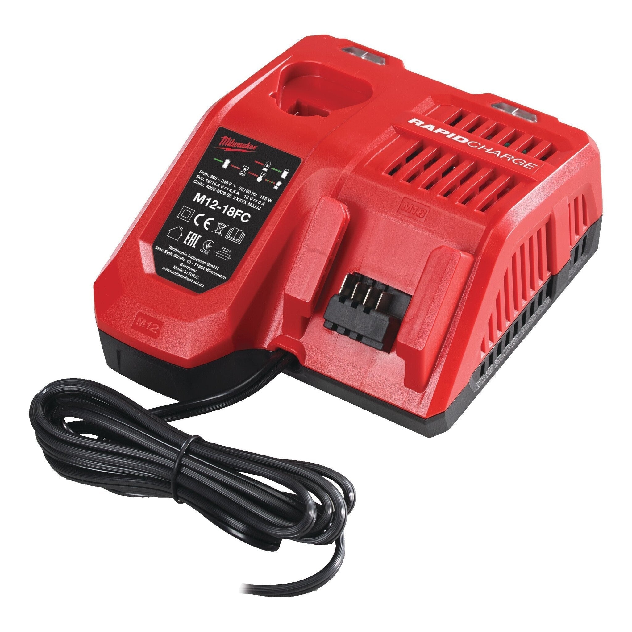 Milwaukee M18 FPP2BH-523B Powerpack met M18 FMTIW2F12 en M12 UCL - In tas